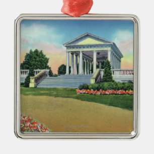 College Hill Park Uitzicht van Dudley Memorial Metalen Ornament