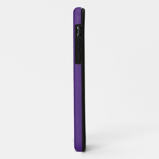 College Kleuren Sinaasappel, Paarse & Witte Monogr Case-Mate iPhone Case (Achterkant/links)
