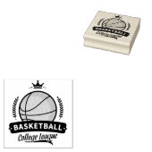 College League Basketball Rubberstempel (Gestempeld)
