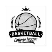 College League Basketball Rubberstempel (Afrduk)