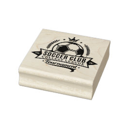 College League Soccer Club Rubberstempel