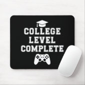 College Level Complete Afstuderen Gamer Gaming Muismat (Met muis)