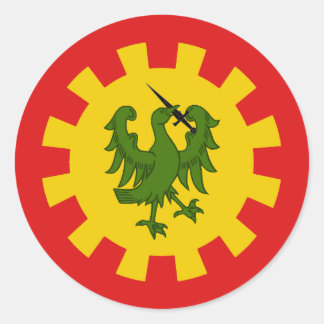 College of Saint Christina Populace Badge Ronde Sticker