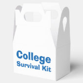 "College" overlevingskit doos Bedankdoosjes (Geopend)