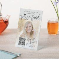 College Pizza Fund Afstuderen QR Code & Foto