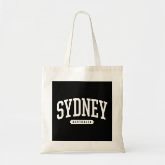 College Style Sydney Australia Souvenir Gift Tote Bag