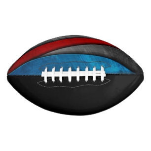 College Team Kleuren Rood/Blauw/Zwart Football