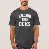 Collegiate Ballard Elks T-shirt (Voorkant)
