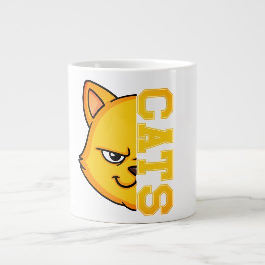 Collegiate Grumpy Cat – Mug Bold StreetweSpecialty (Devant)