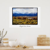 Collegiate Peaks, Colorado Poster (Keuken)