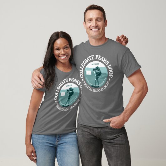 Collegiate Peaks Loop (T) T-shirt (Unisex)