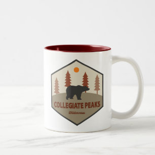 Collegiate Peaks Wilderness Colorado Beer Tweekleurige Koffiemok