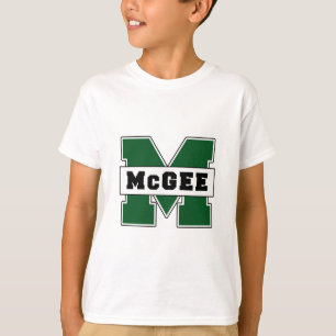 Collegiate-Style McGee-Logo T-shirt