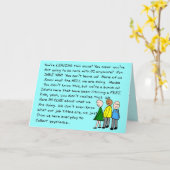 Collègue hilare de groupe laissant la carte (Fleur jaune)