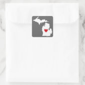 coller dans les autocollants mitten (Sac)