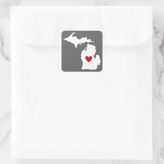 coller dans les autocollants mitten (Sac)