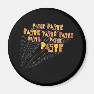 Coller la main tirée du logo de la baie Magnet