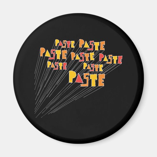 Coller la main tirée du logo de la baie Magnet (Devant)