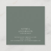 Coller une carte d'affichage de paysage abstraite (Dos)