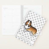 Colley Rough Sable Mignon Chien de Dessin Animé & (Devant avec enveloppe)