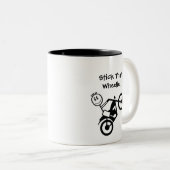 Collez ce Wheelie ! Tasse (Devant droit)