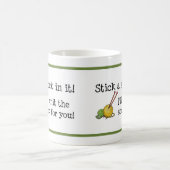 Collez une chaussette dans elle ! Tasse (Centre)