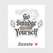 Collez-vous vous-même drôle Autocollant vinyle (Feuille)