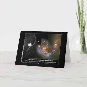 Colliding Galaxies Hubble Telescope Kaart