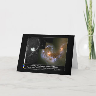 Colliding Galaxies Hubble Telescope Kaart