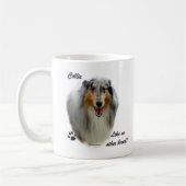 Collie als geen ander ras koffiemok (Links)