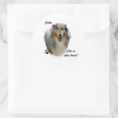 Collie als geen ander ras - Sticker (Tas)
