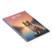 Collie bij Lake Notitieboek (Rechterzijde)