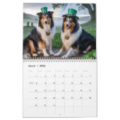 Collie Calendar Kalender (Mar 2026)