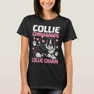 Collie Companion Collie Charm Dog T-shirt