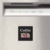 collie dad Magnet (In Situ (Lave-vaisselle))