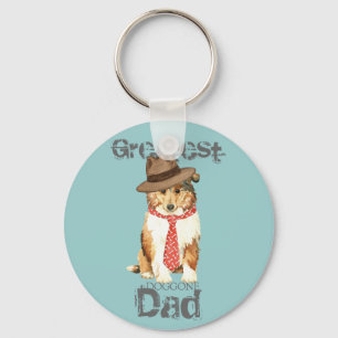 Collie Dad Sleutelhanger