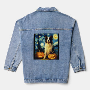 Collie de Border Halloween Automne Citrouille