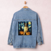 Collie de Border Halloween Automne Citrouille (Hangar)