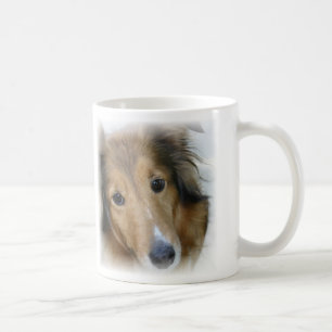 Collie Dog Coffee Mok