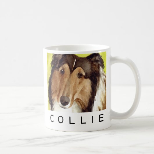 Collie Dog Koffiemok (Rechts)