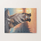 Collie dog legpuzzel (Horizontaal)