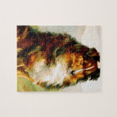  Collie Dog Legpuzzel (Horizontaal)