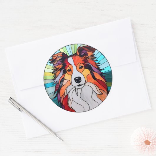 Collie Dog Sticker Pack (Envelop)
