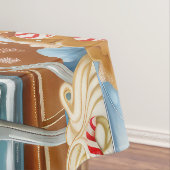 Collie Holiday Baking: Feestelijke Kerst Tafelkleed (Voorbeeld)