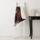 Collie Holiday  Sherpa Blanket Deken (In situ)