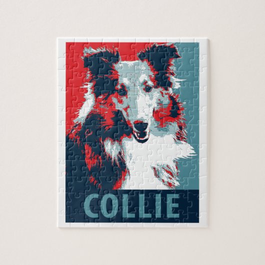 Collie Hope Parody Poster Legpuzzel (Verticaal)