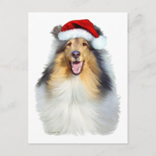 Collie Kerstkerstkerstkerstkerstkerstkerstkerstker Feestdagenkaart