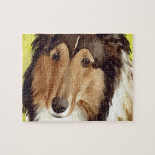 Collie Kunst Legpuzzel