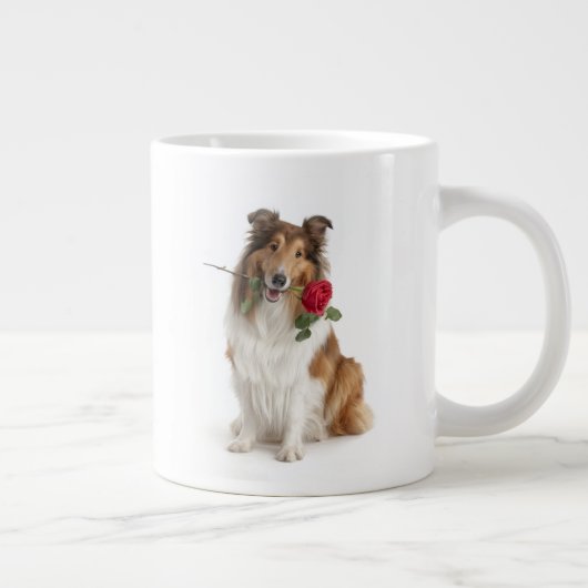 Collie Love Extra Grote Beker (Rechts)