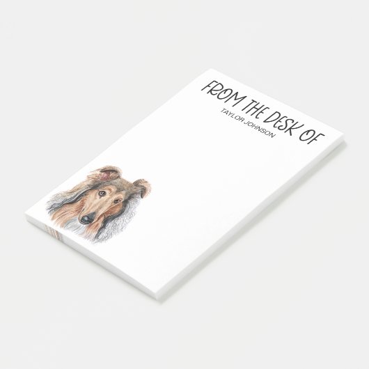 Collie Lover Post-it® Notes (Schuin)